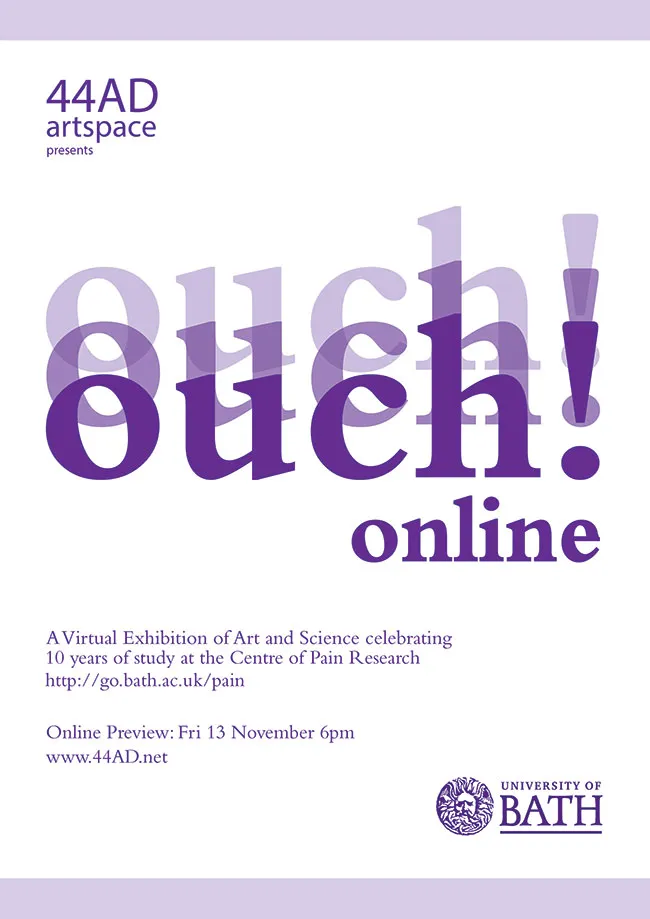 Exhibition or collection view of 44AD Artspace in Bath.