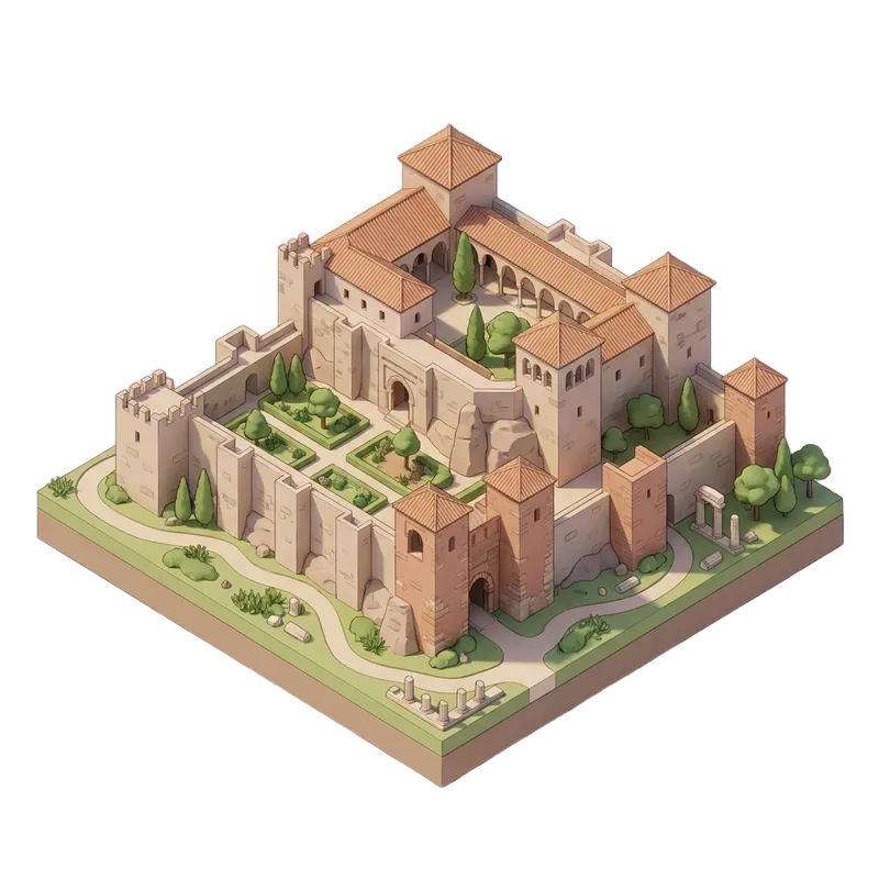 Guía del visitante de la Alcazaba de Málaga