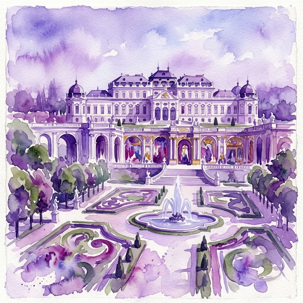 Belvedere – Paleis en Museum tentoonstellingsbeeld van Am Hof Square