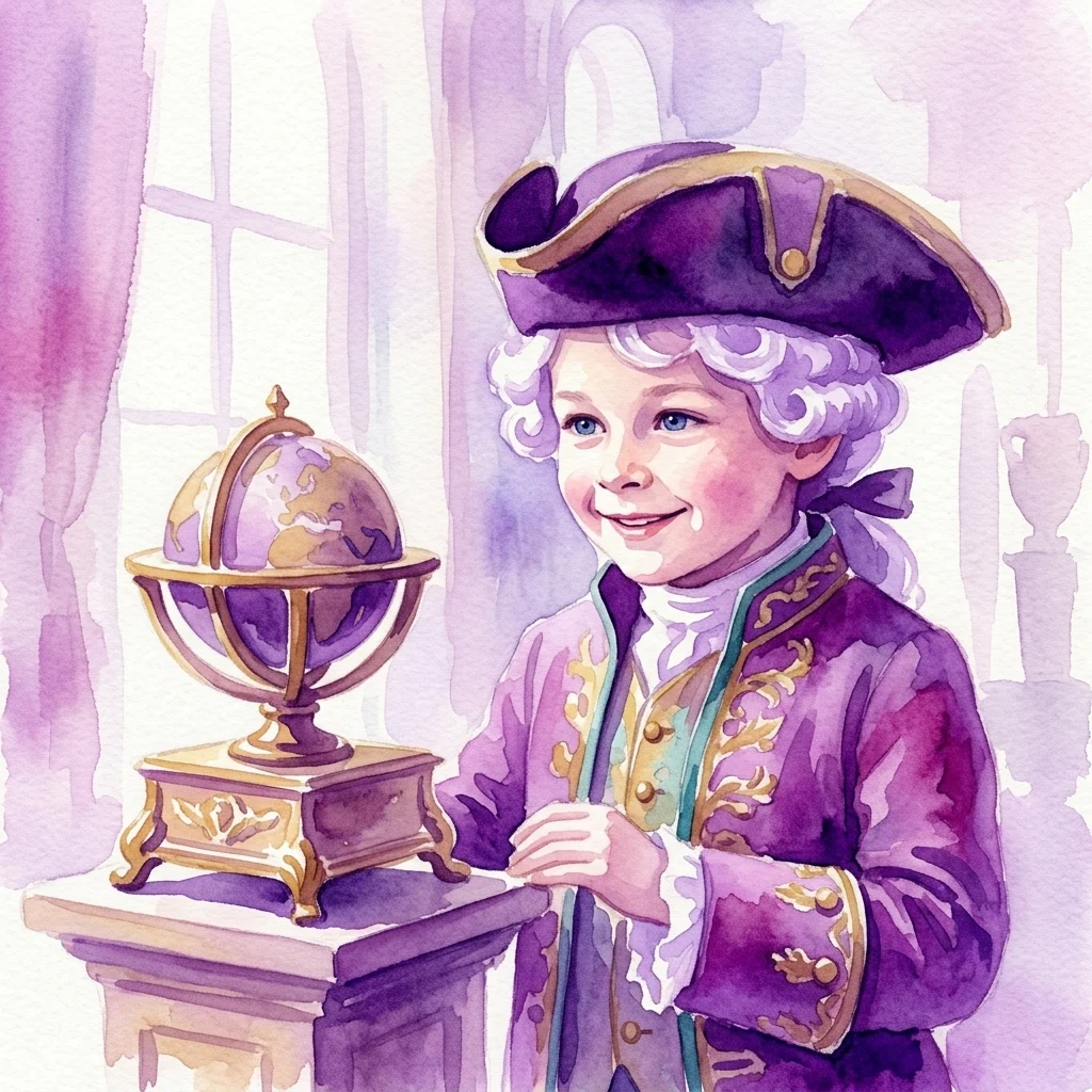 Grafika wystawy Pałac Schönbrunn dla dzieci (Kindermuseum Schloss Schönbrunn) w Am Hof Square