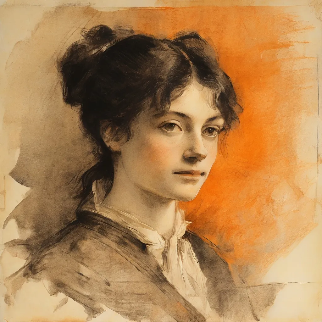 A detailed 19th-century pencil portrait sketch on paper, recently identified as the artist Joseph Ducq.