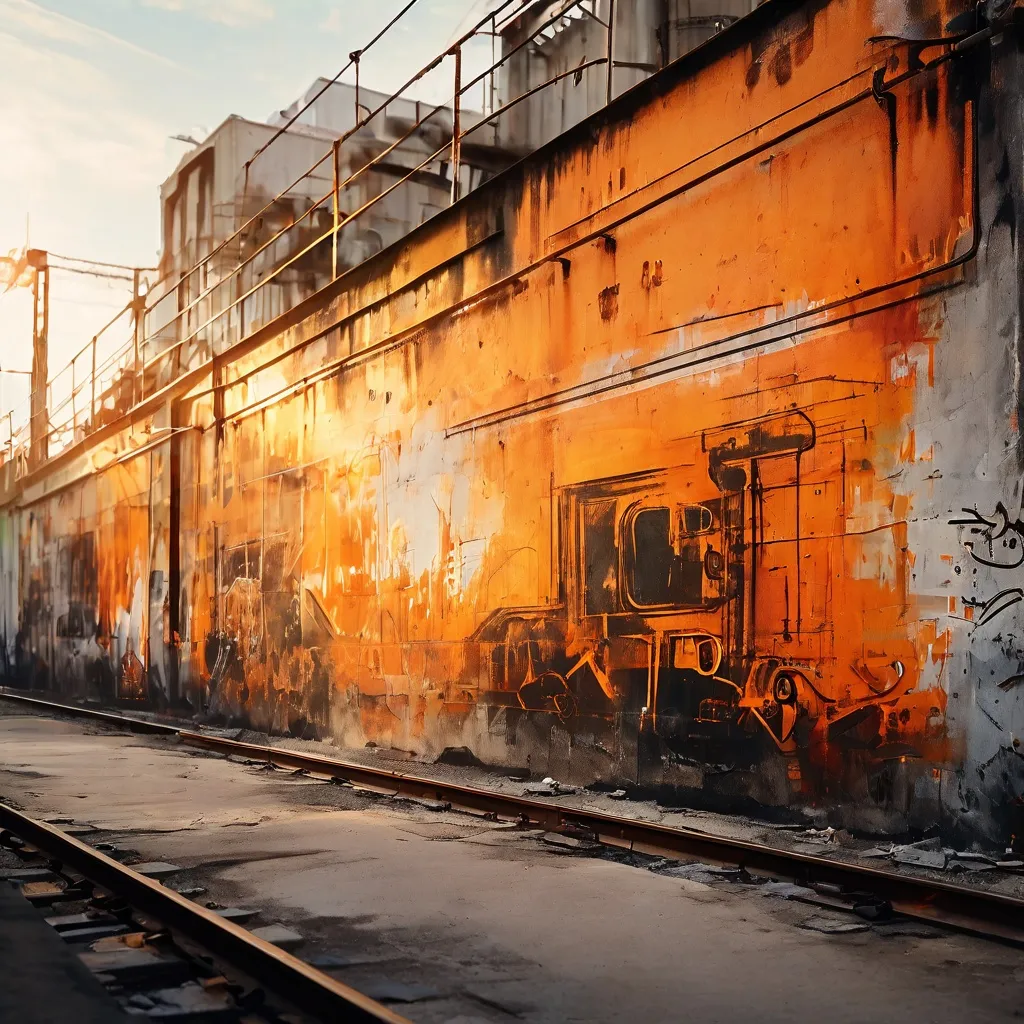 Drugie wydanie książki Graffiti an der Linie wystawione w galerii Artstübli.