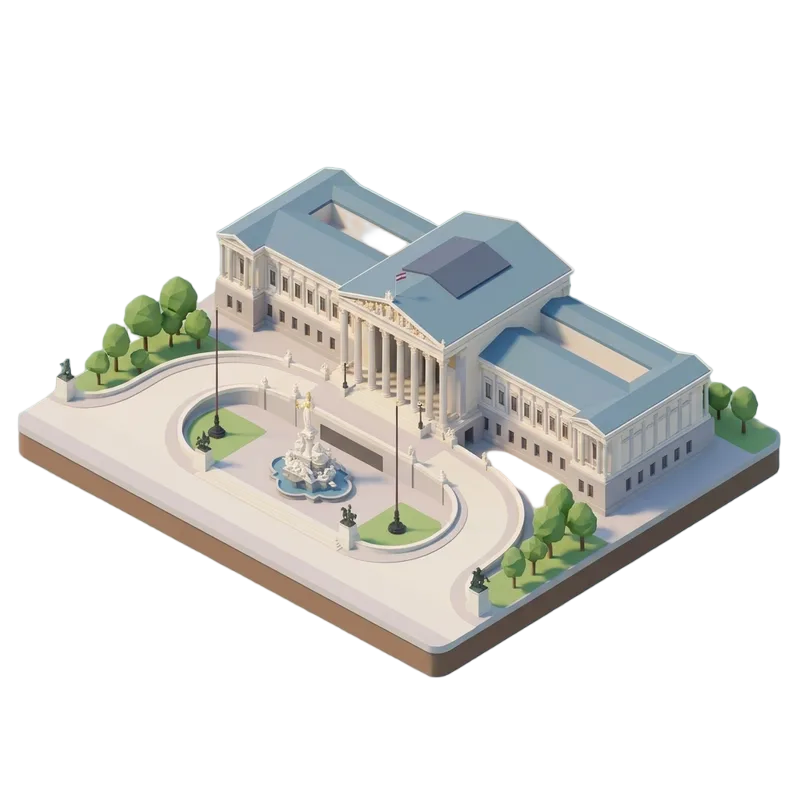 Parliament and Palais Epstein, Vienna