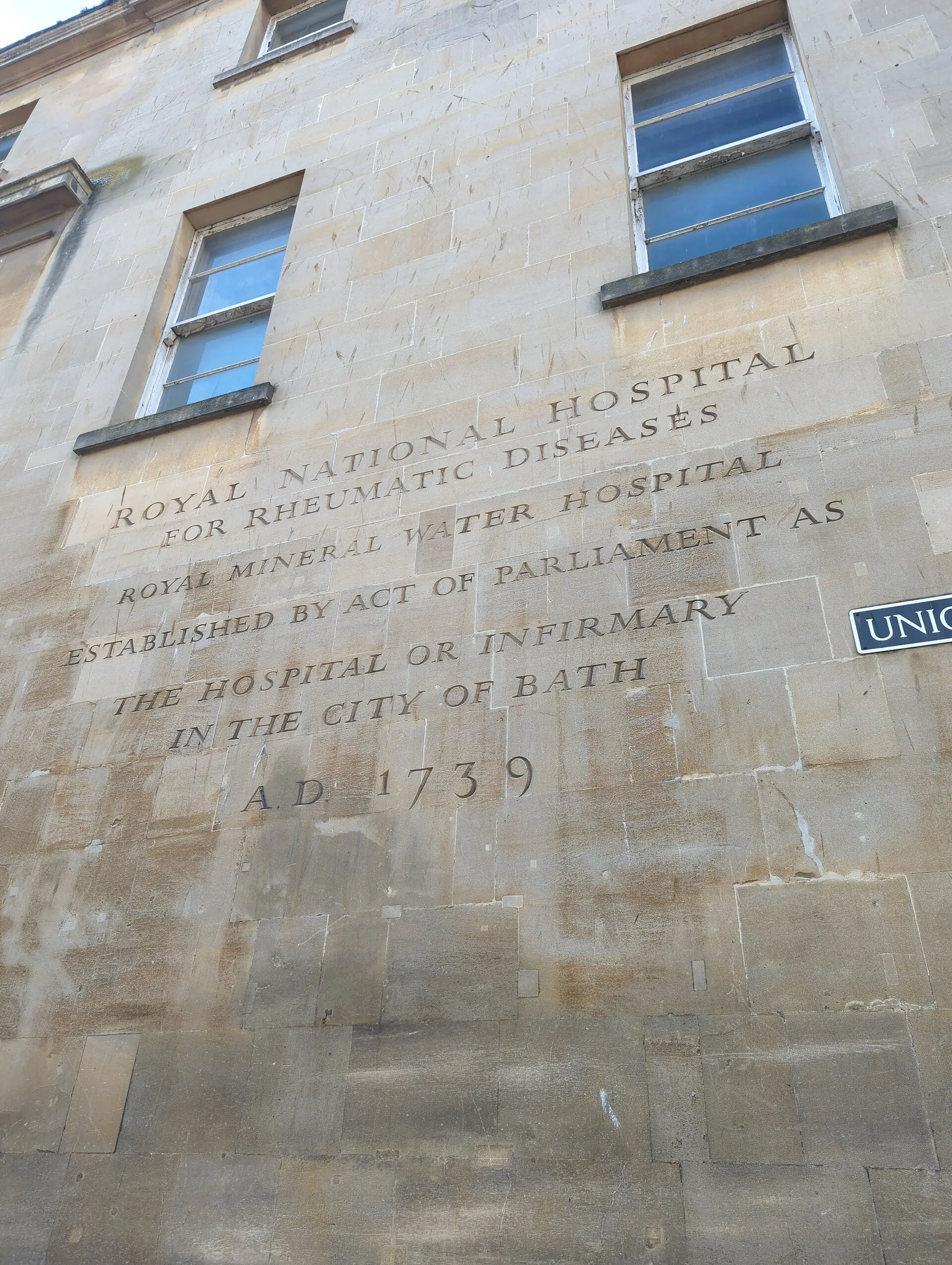 Vista representativa del Bath Medical Museum en Bath.