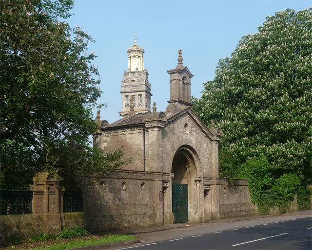 Exterior view of Beckford's Tower and Museum in Bath.