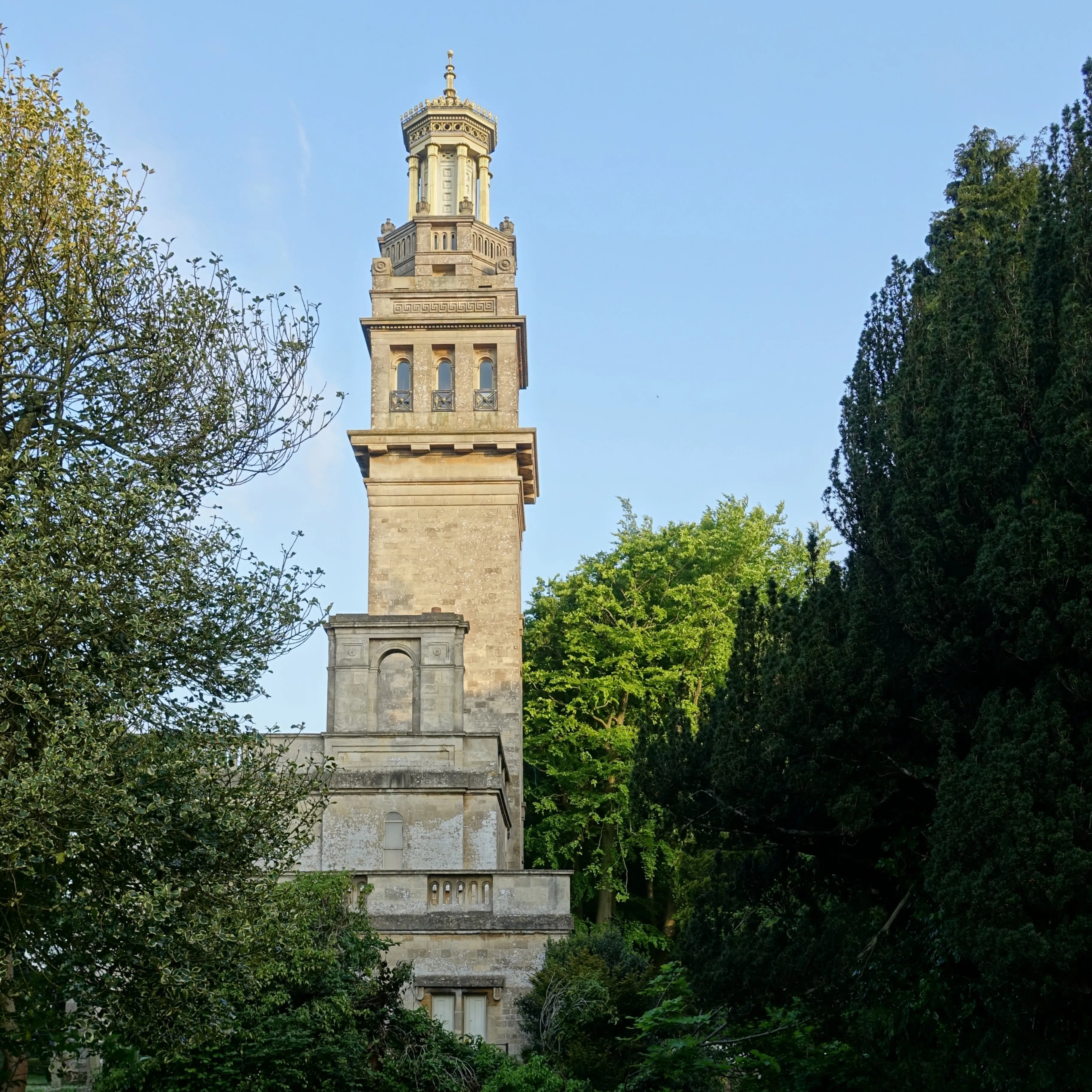 Exterior view of Beckford's Tower and Museum in Bath.