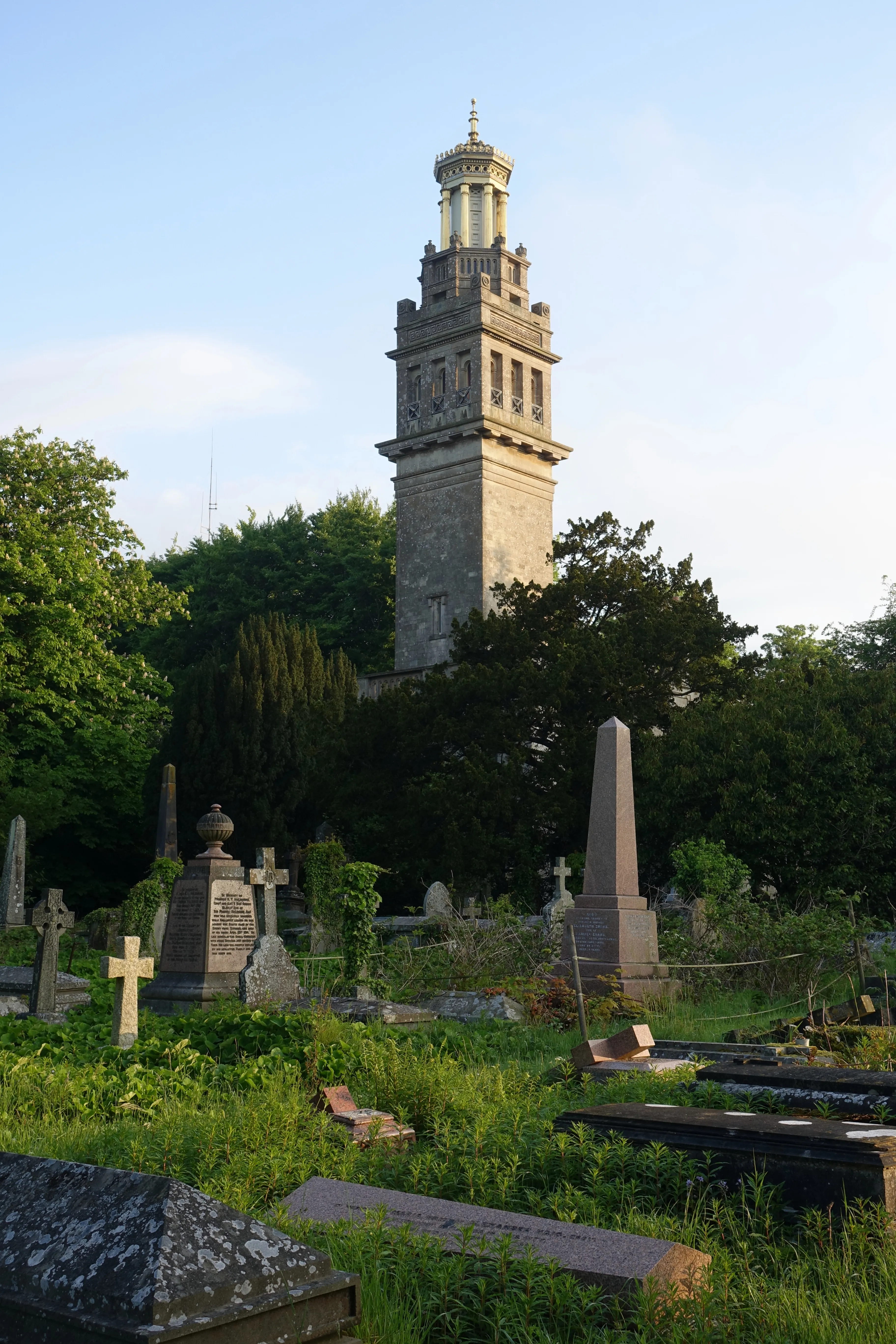 Exterior view of Beckford's Tower and Museum in Bath.