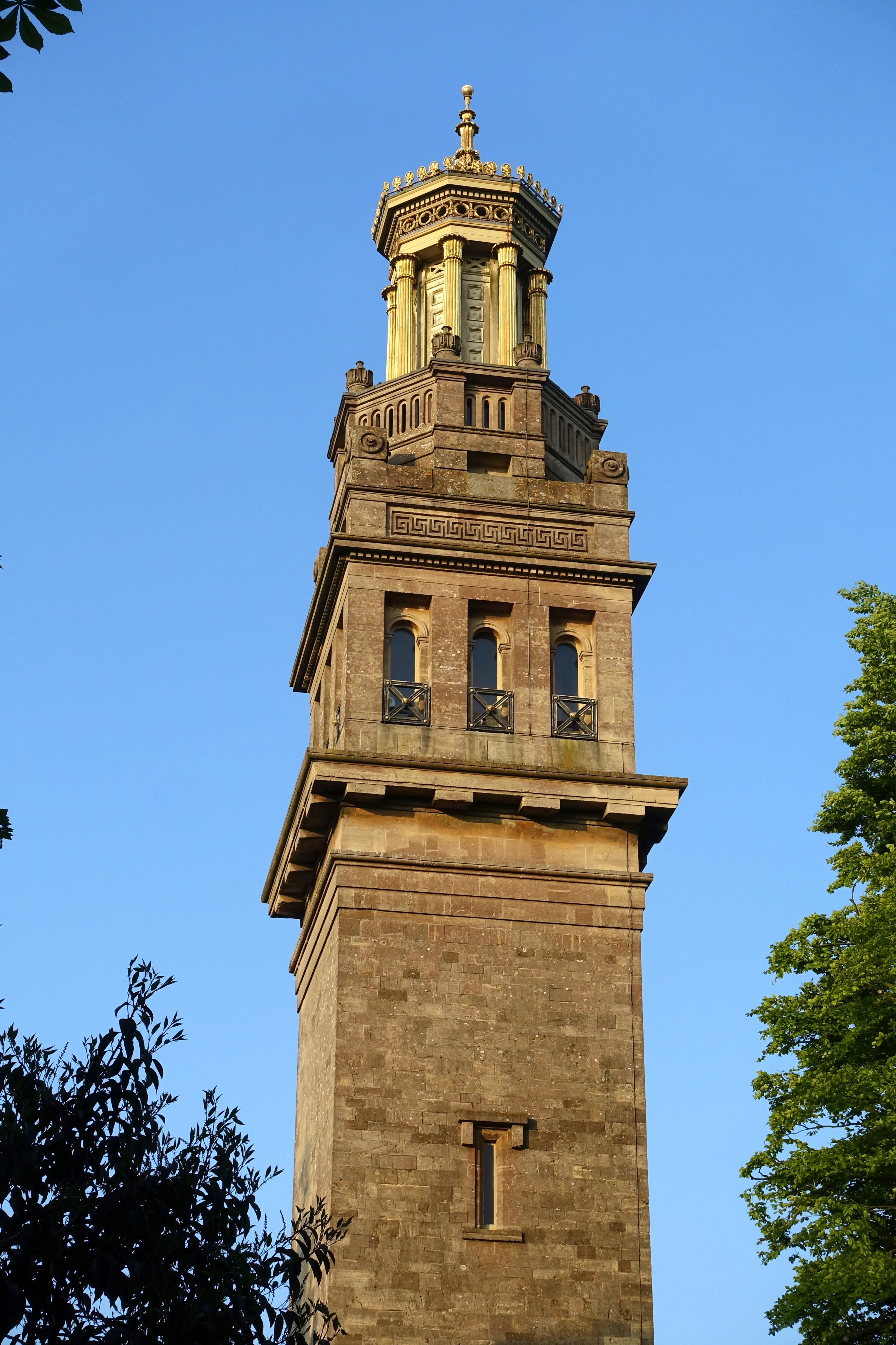 Exterior view of Beckford's Tower and Museum in Bath.