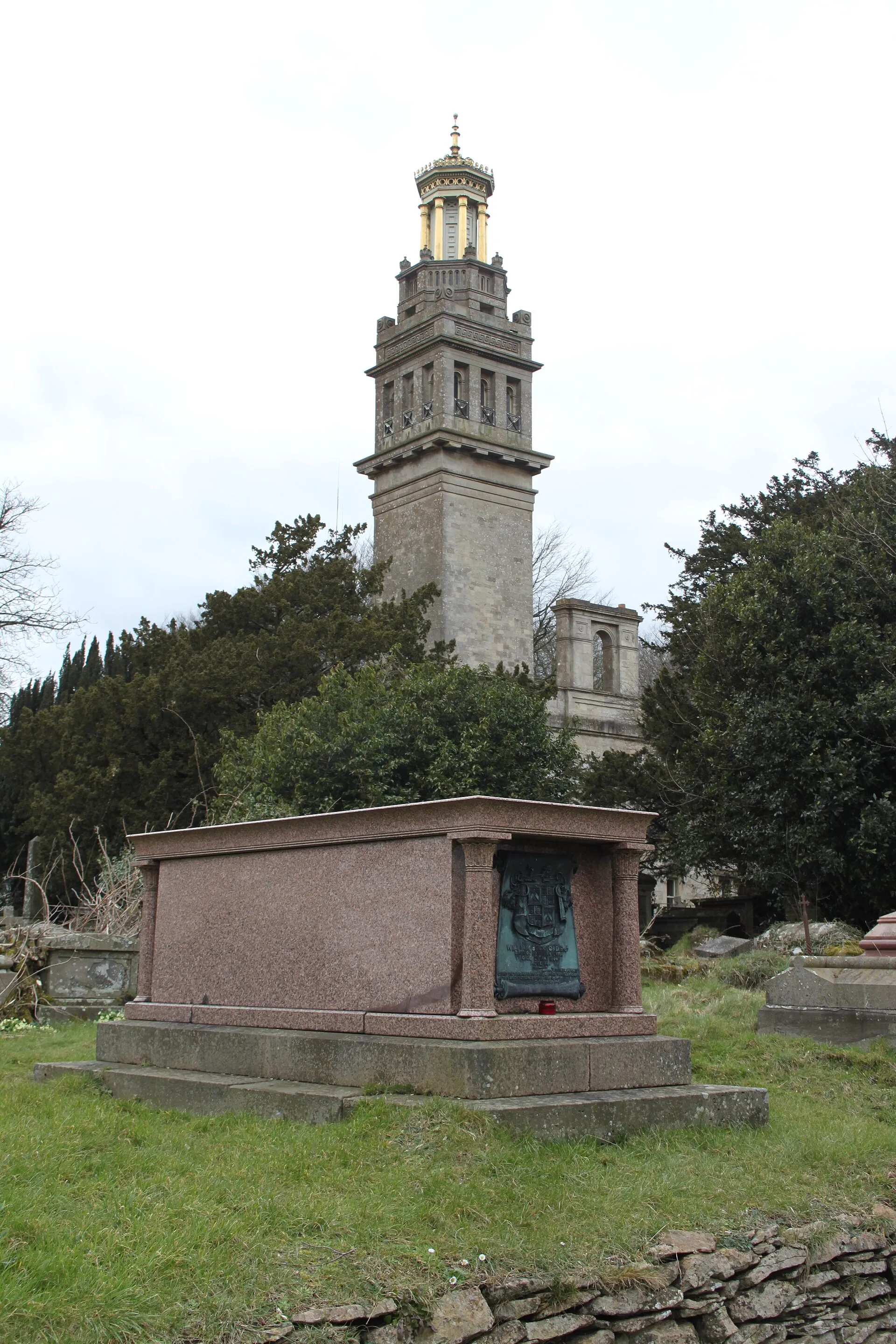 Exterior view of Beckford's Tower and Museum in Bath.