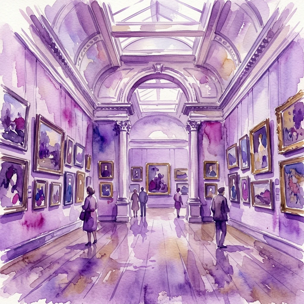 Grafika wystawy Neuaufstellung der Österreichischen Staatsgalerie w Belvedere