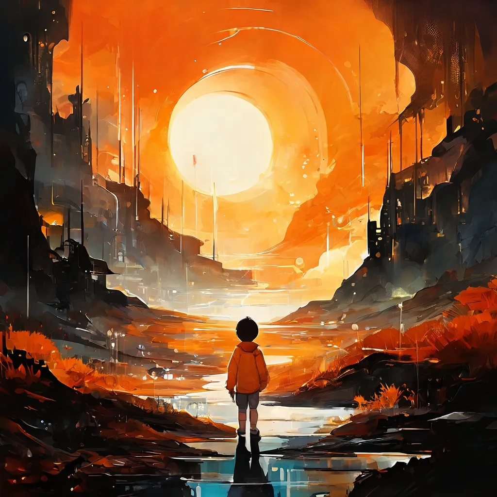 Una representación artística conceptual de un evento de proyección cinematográfica en Bíó Paradís.