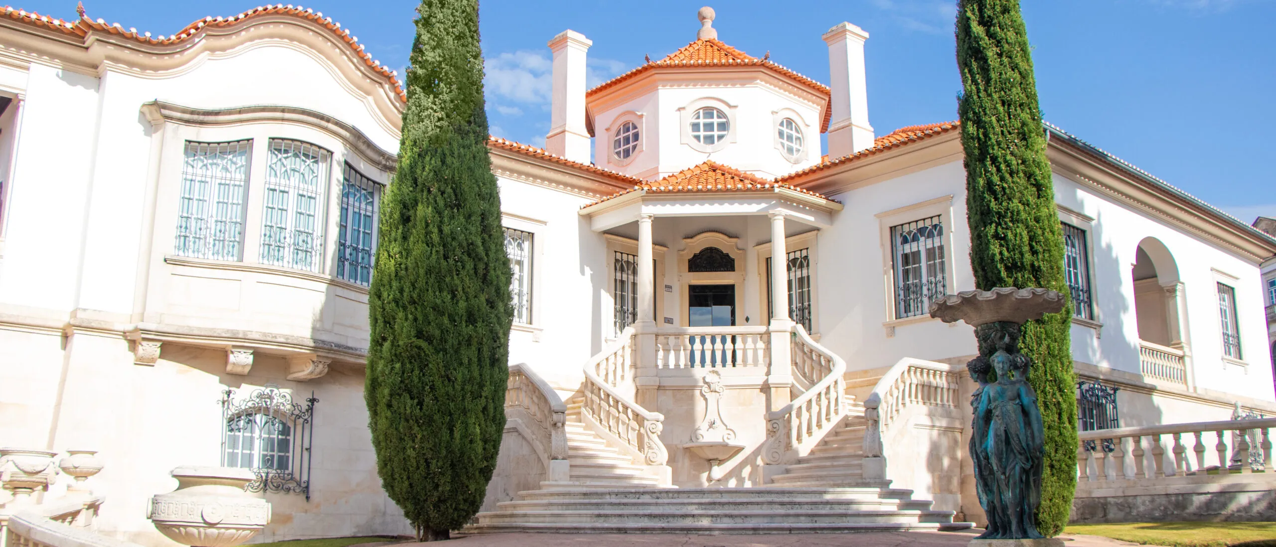 Representative view of Bissaya Barreto House-Museum in Coimbra.