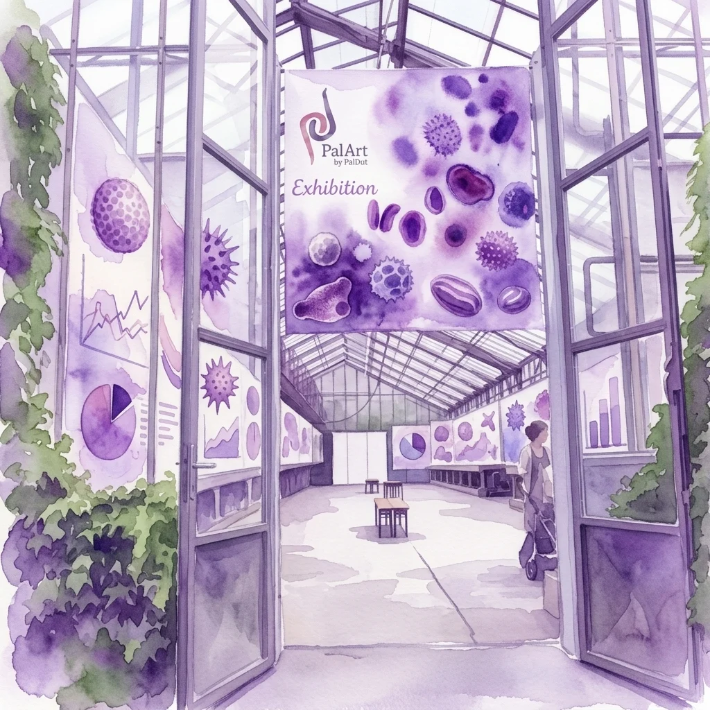 PalArt para PalDat: Exposición de Arte Inspirado en Polen en el Jardín Botánico de Viena