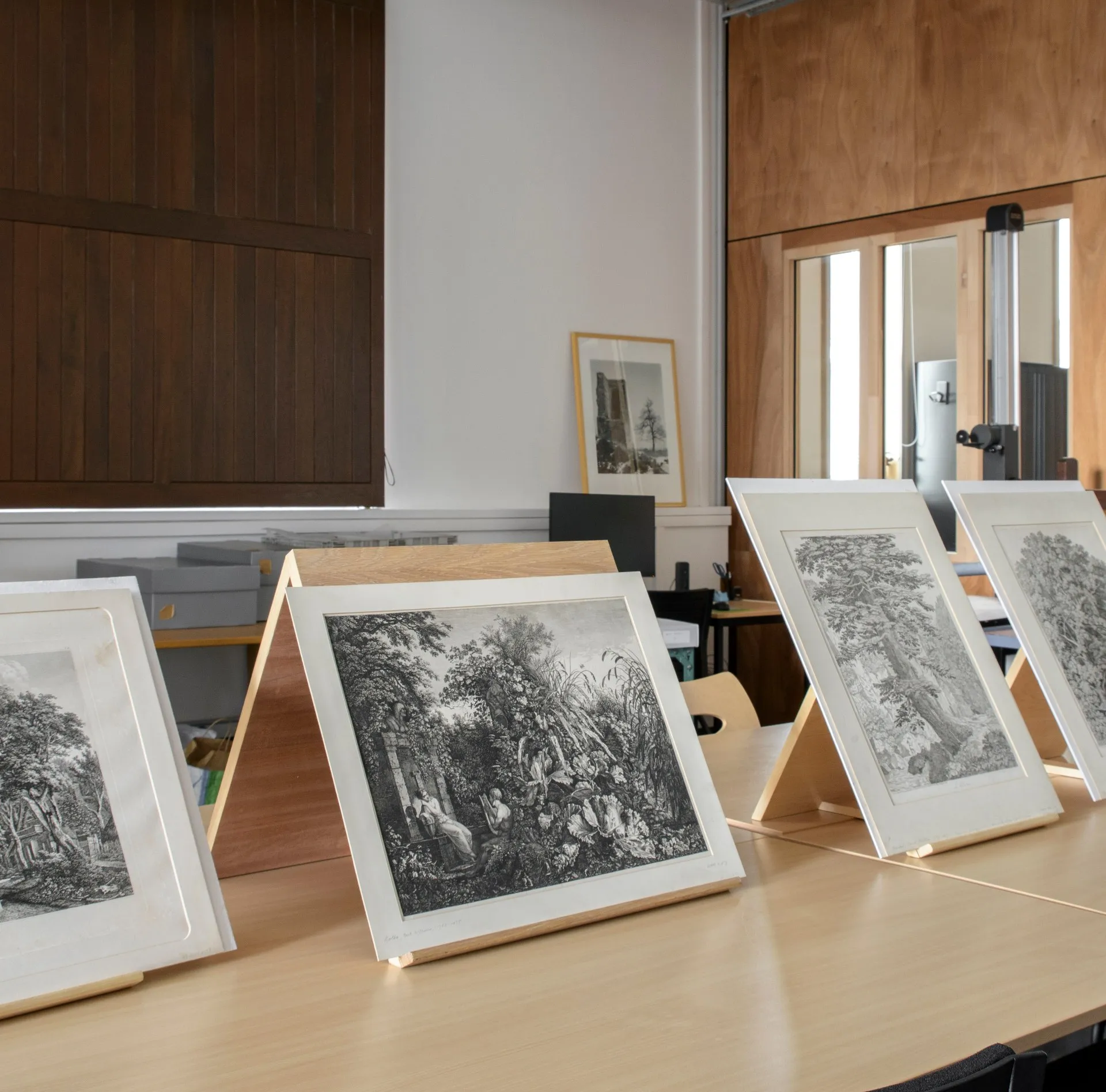 Vista representativa del Cabinet des Estampes et des Dessins en Estrasburgo.