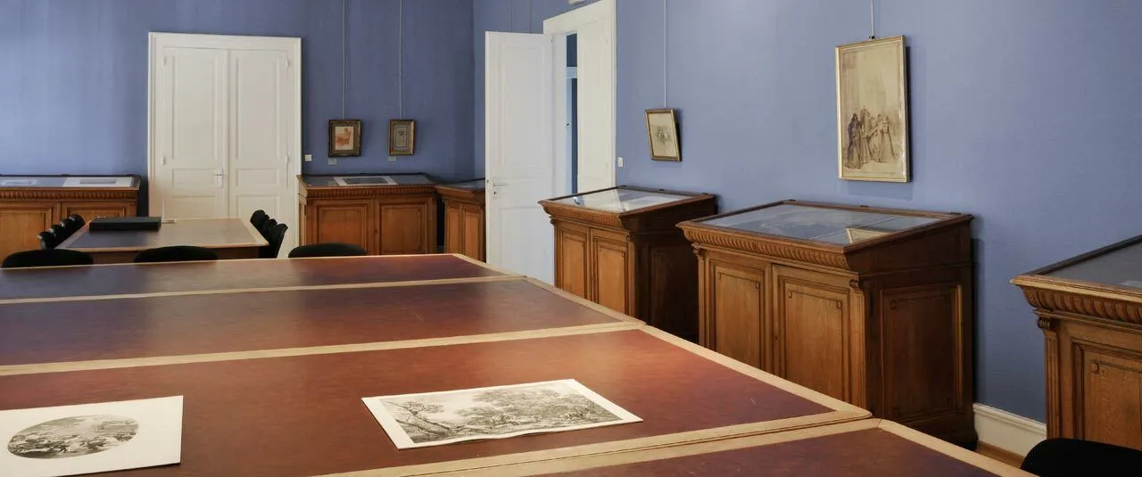 Vista representativa del Cabinet des Estampes et des Dessins en Estrasburgo.