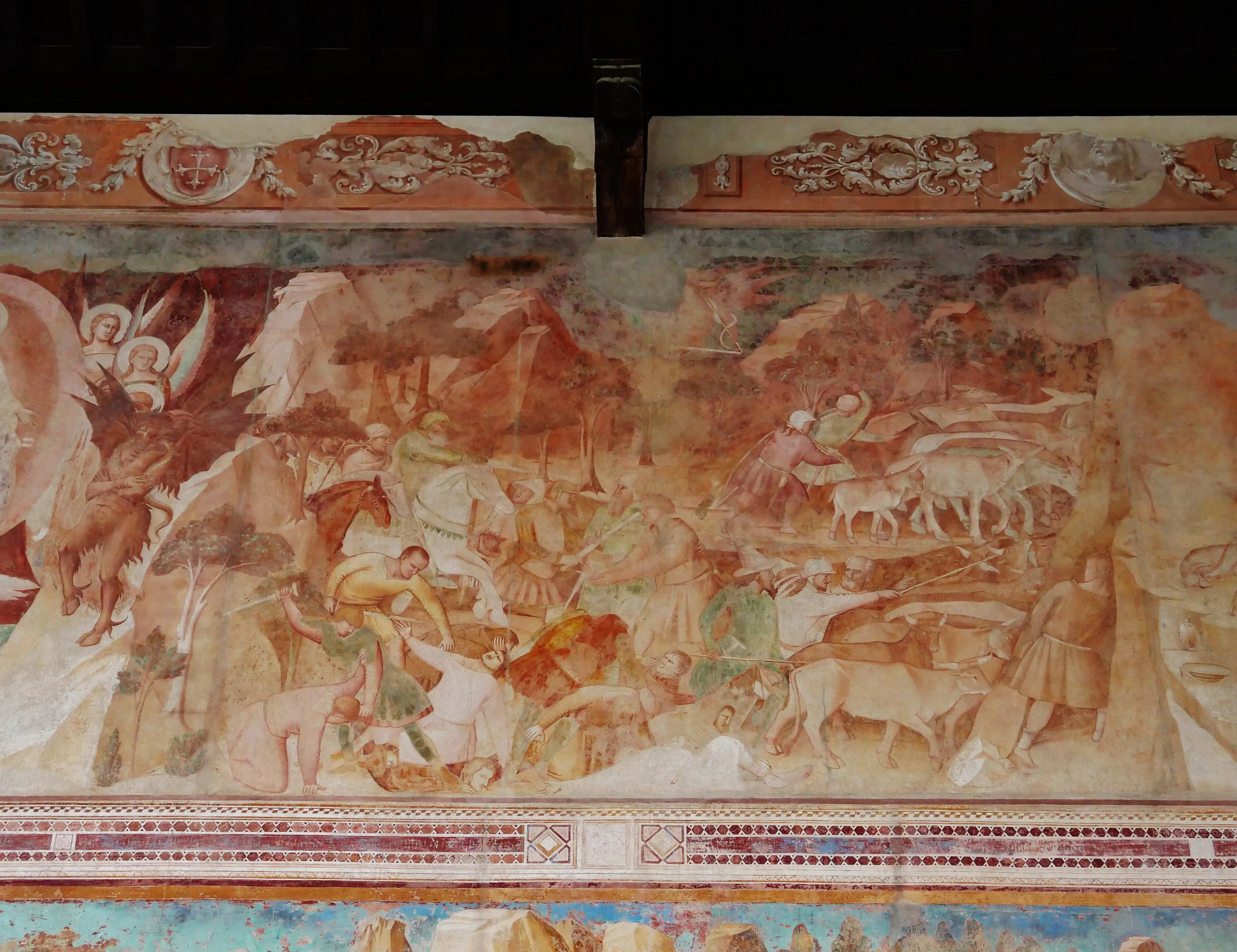 Representative view of Camposanto Monumentale in Pisa.