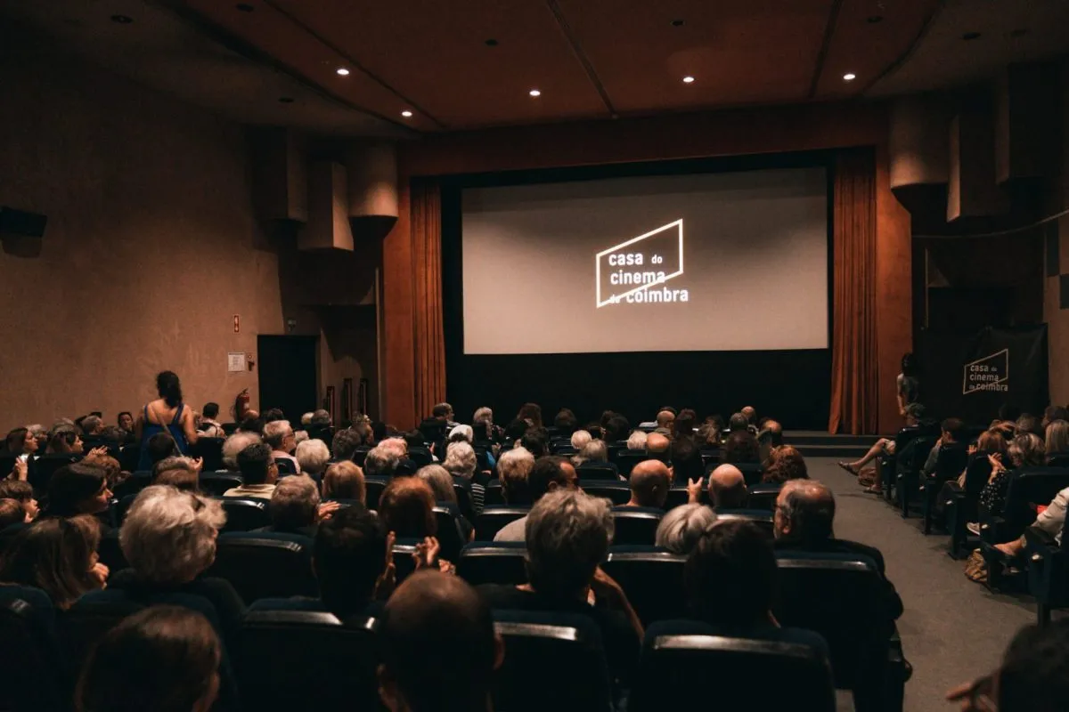 Reprezentatywny widok Casa do Cinema de Coimbra w Coimbrze.