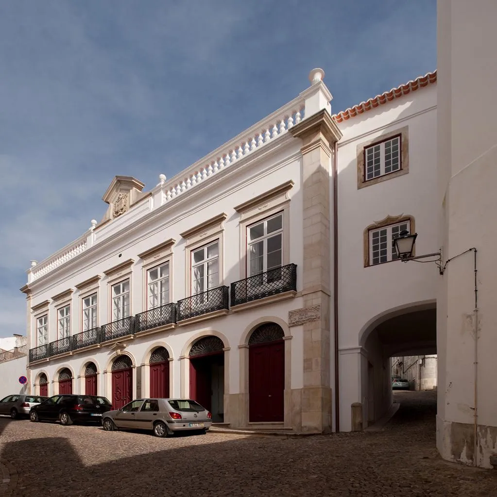 Representative view of Casa da Escrita in Coimbra.
