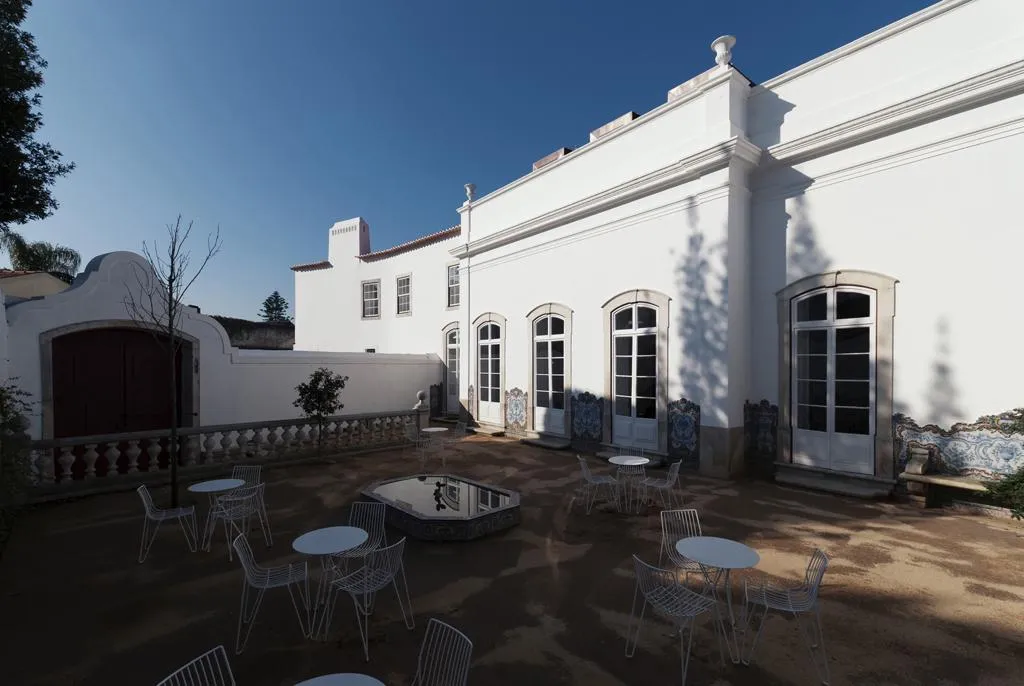 Representative view of Casa da Escrita in Coimbra.