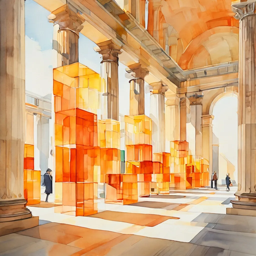 Interaktywna instalacja Playshapes w Castle Howard
