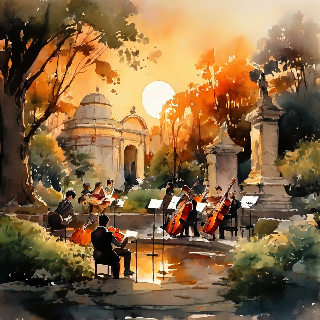 Concierto de la Banda Municipal de Málaga en el Cementerio Inglés
