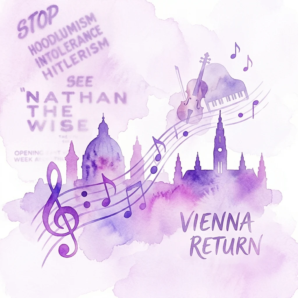 I return to Vienna when I compose exhibition visual from Central Cemetery