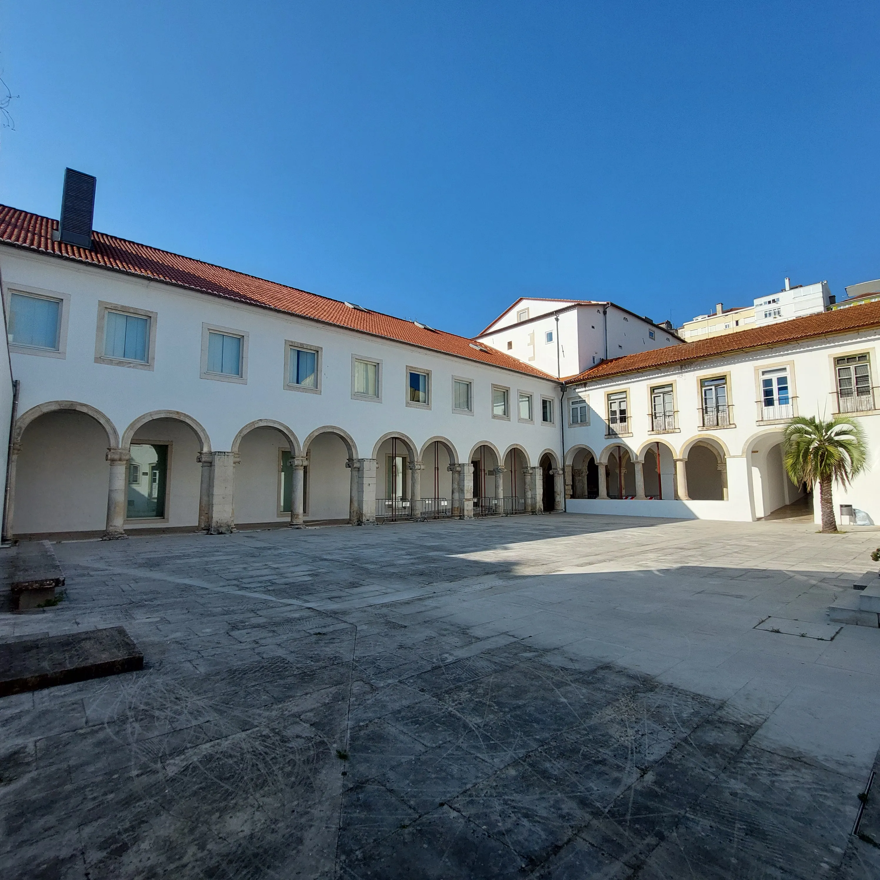 Exterior view of Centro de Artes Visuais in Coimbra.