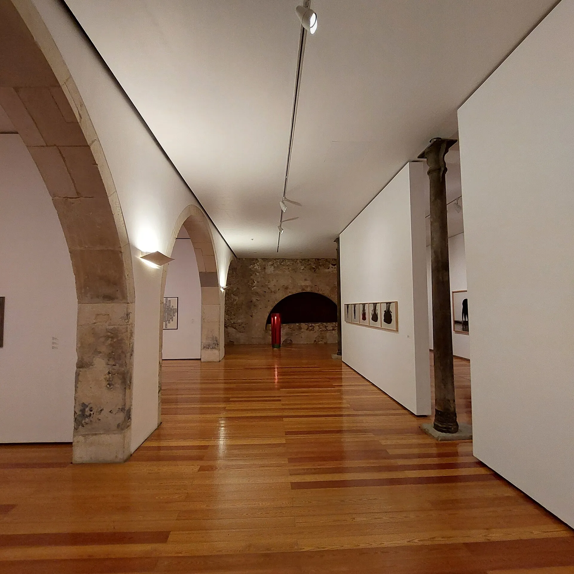 Exterior view of Centro de Artes Visuais in Coimbra.