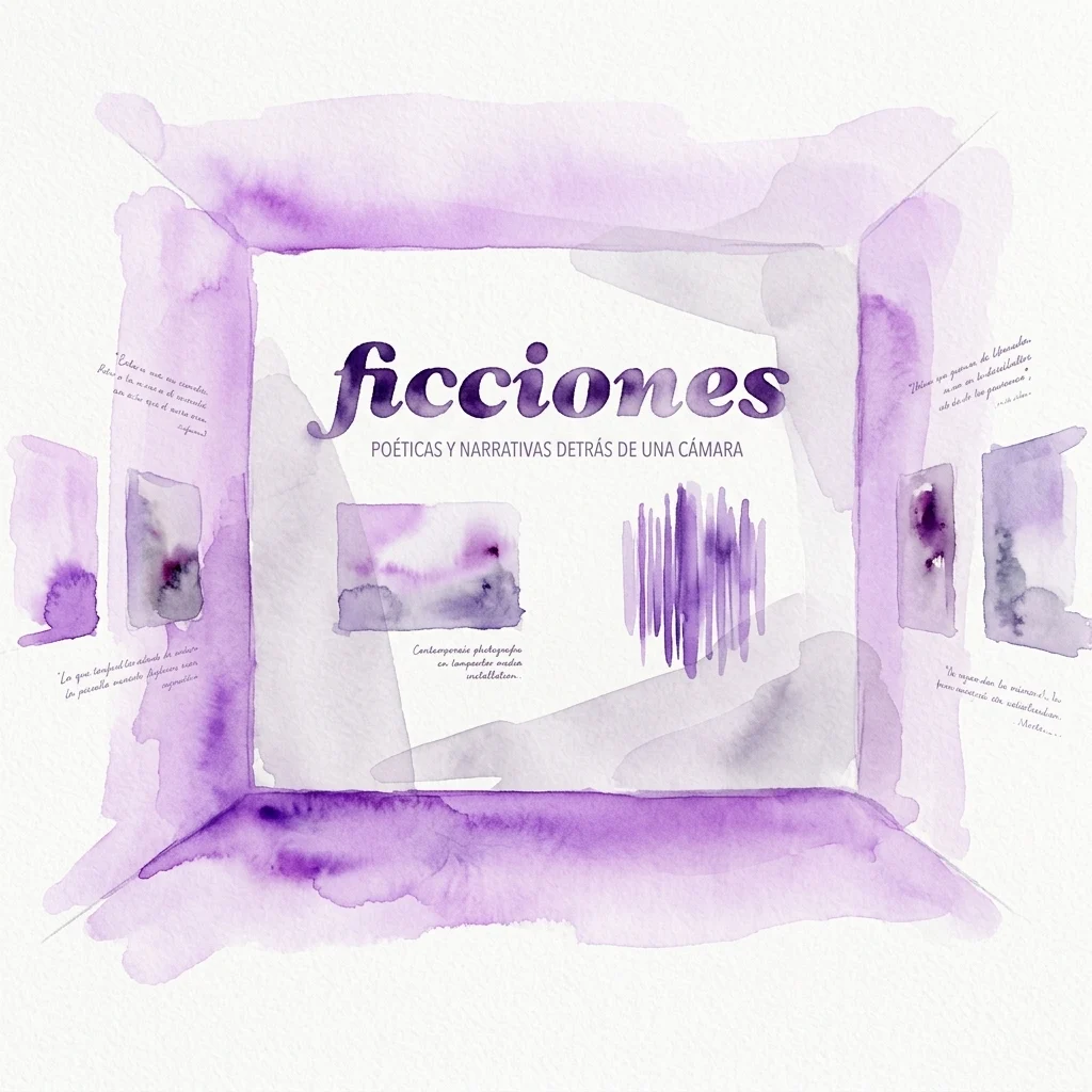 Ficciones Kunsttentoonstelling in het Centro Cultural La Malagueta, Málaga