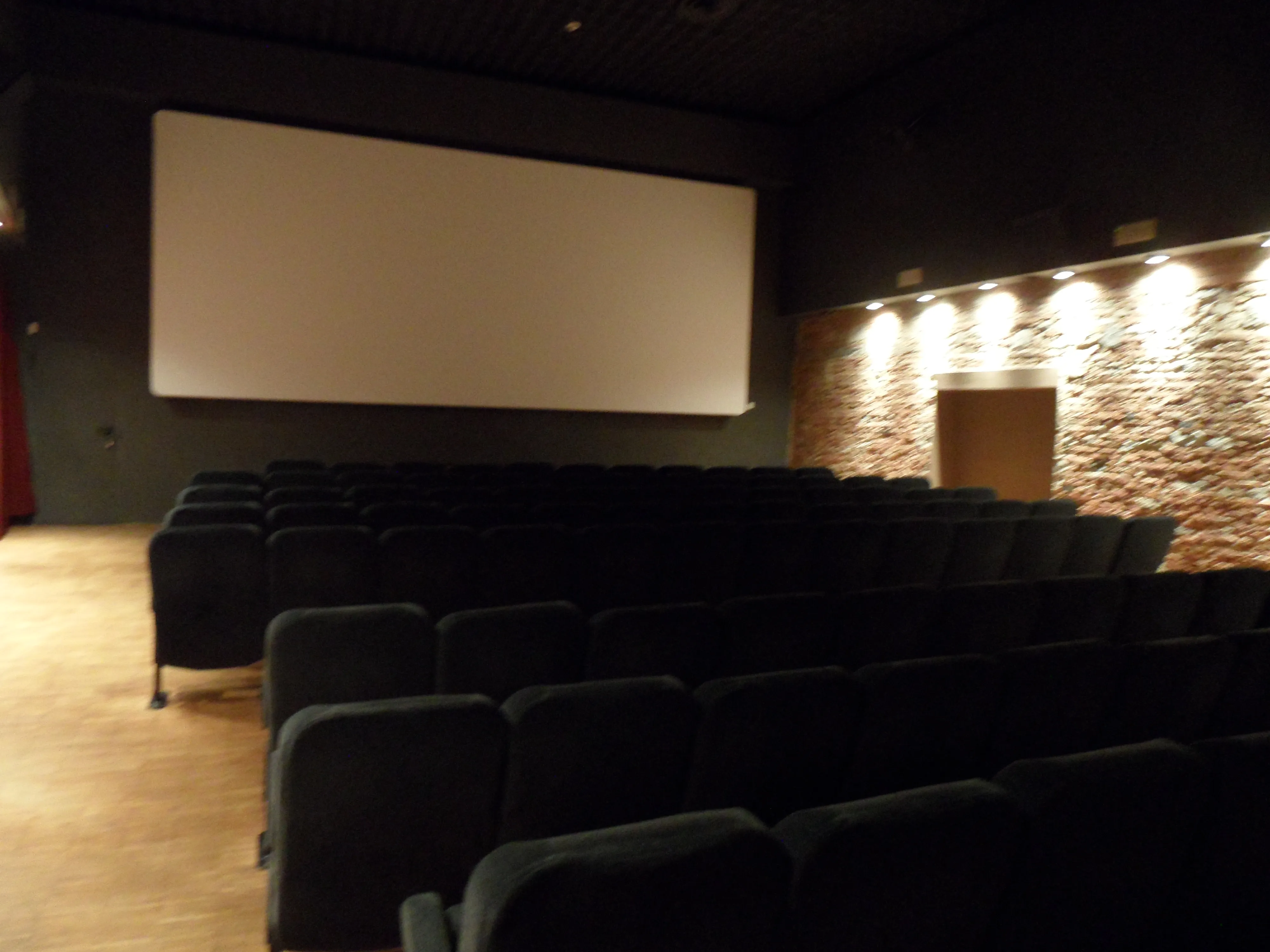 Vista representativa del Cinema Arsenale en Pisa.