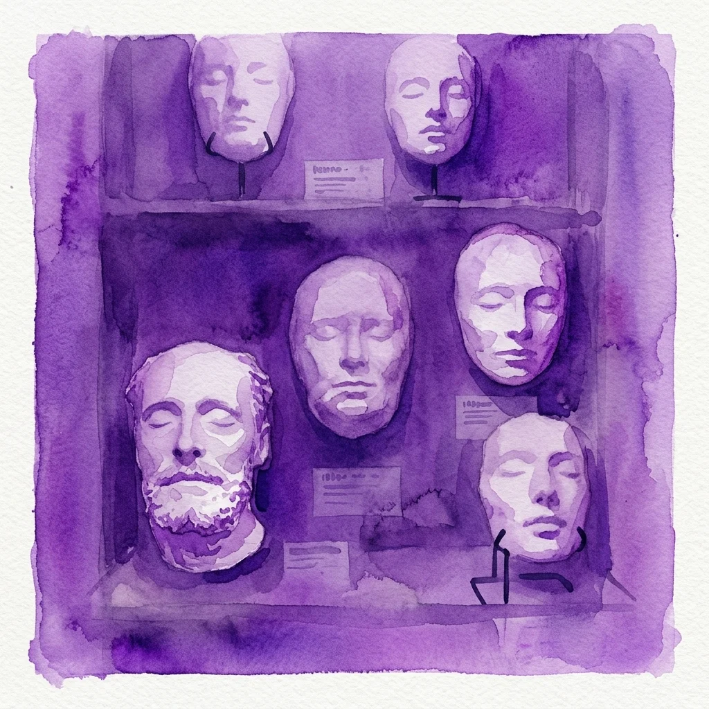 Exposición 'Más Allá de la Muerte - Máscaras Mortuorias' en el Museo del Reloj de Viena