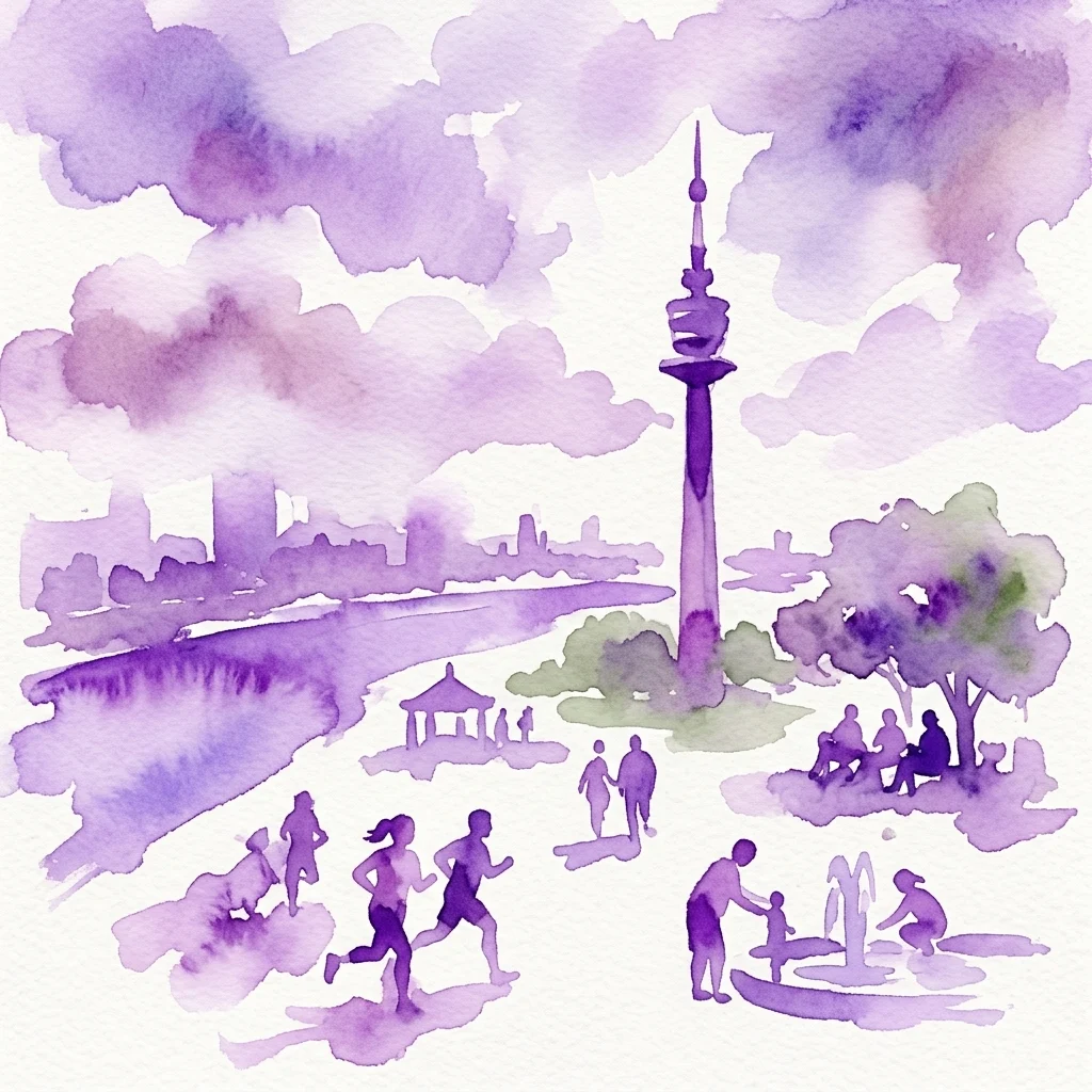 Grafika wystawy Klaus Pichler: Donaupark (2013/14) w Clock Museum