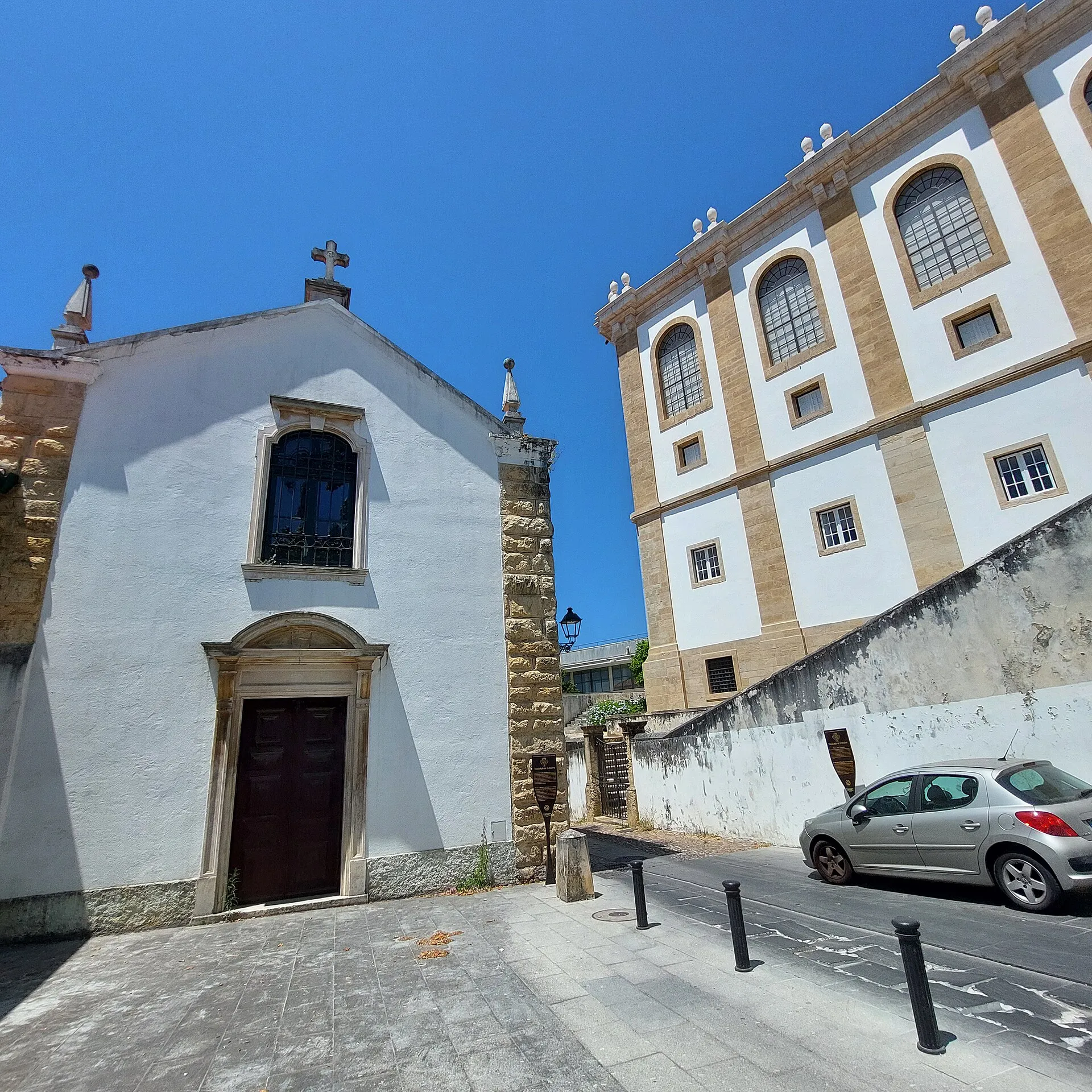 Vista representativa del Colegio de San Antonio de la Pedreira en Coimbra.