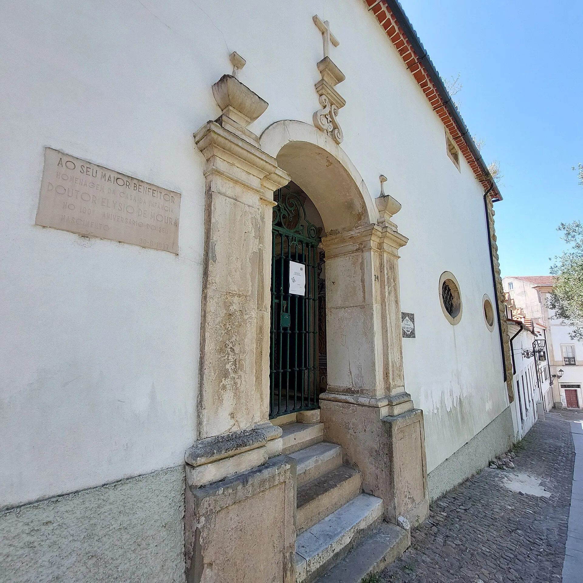 Vista representativa del Colegio de San Antonio de la Pedreira en Coimbra.