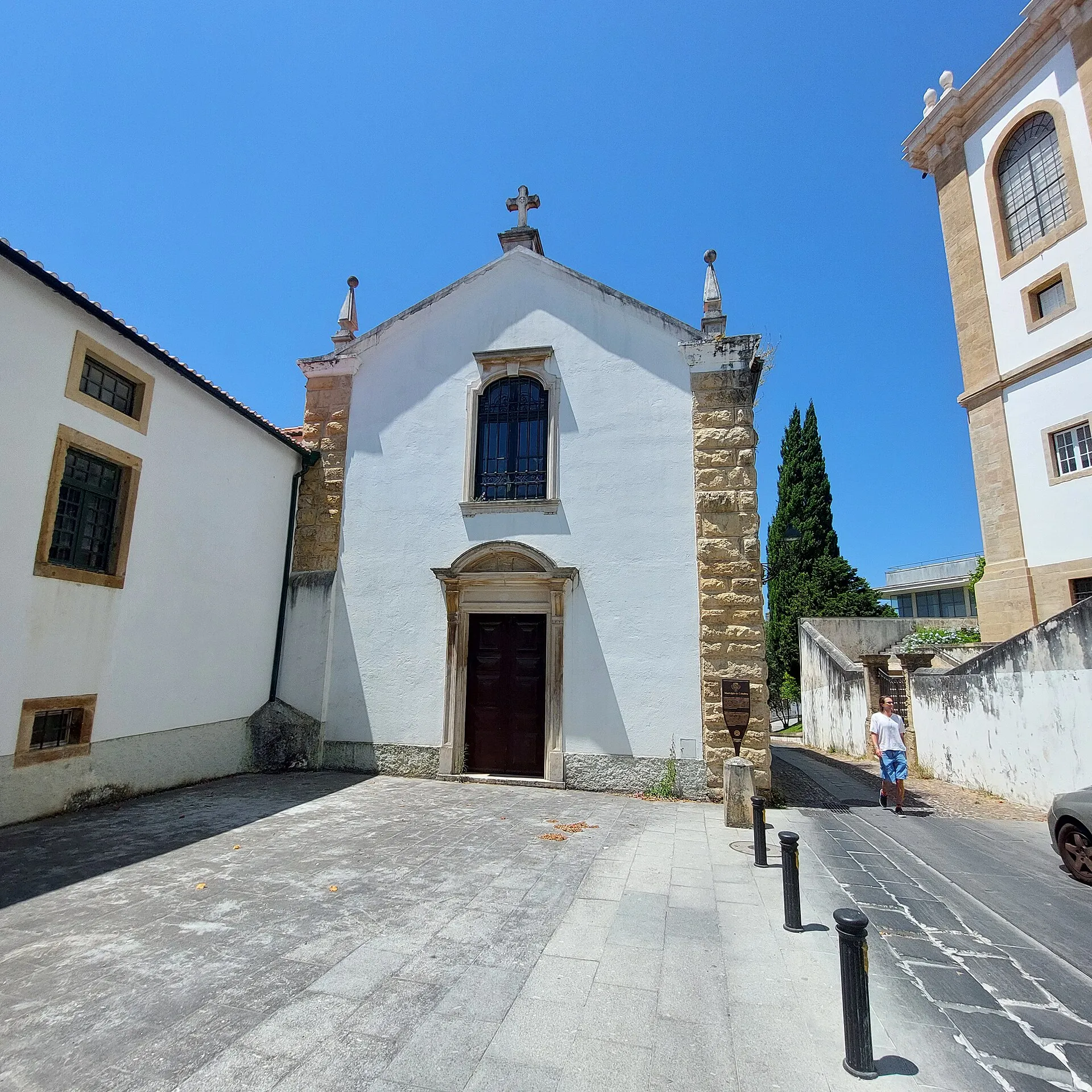 Vista representativa del Colegio de San Antonio da Pedreira en Coímbra.