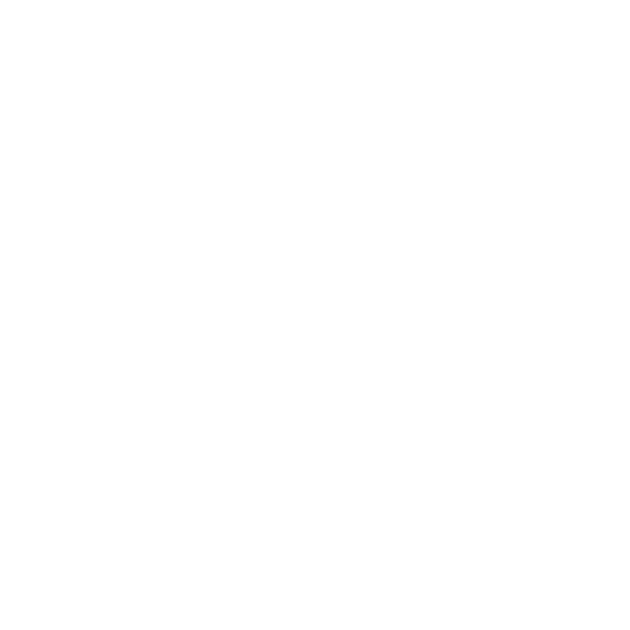 logo blanco geométrico en forma de estrella sobre fondo negro
