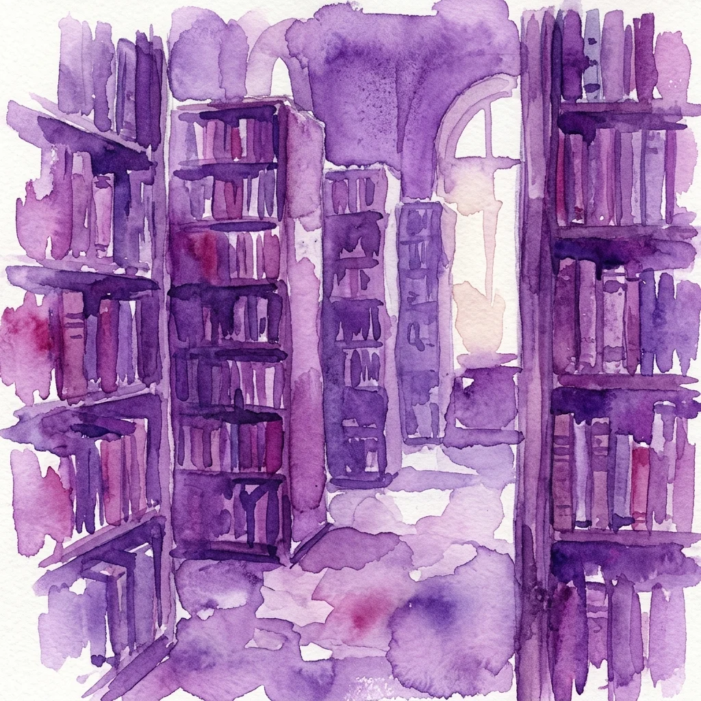 The Library, Its First Work exhibition visual from Museo Nacional de Artes Decorativas
