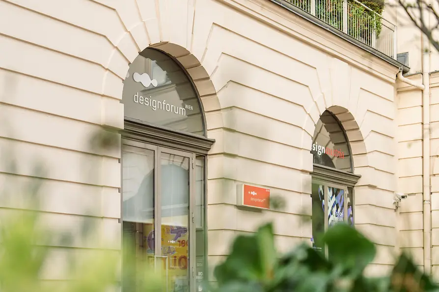 Grafiek met openingstijden van het museum voor designforum Wien