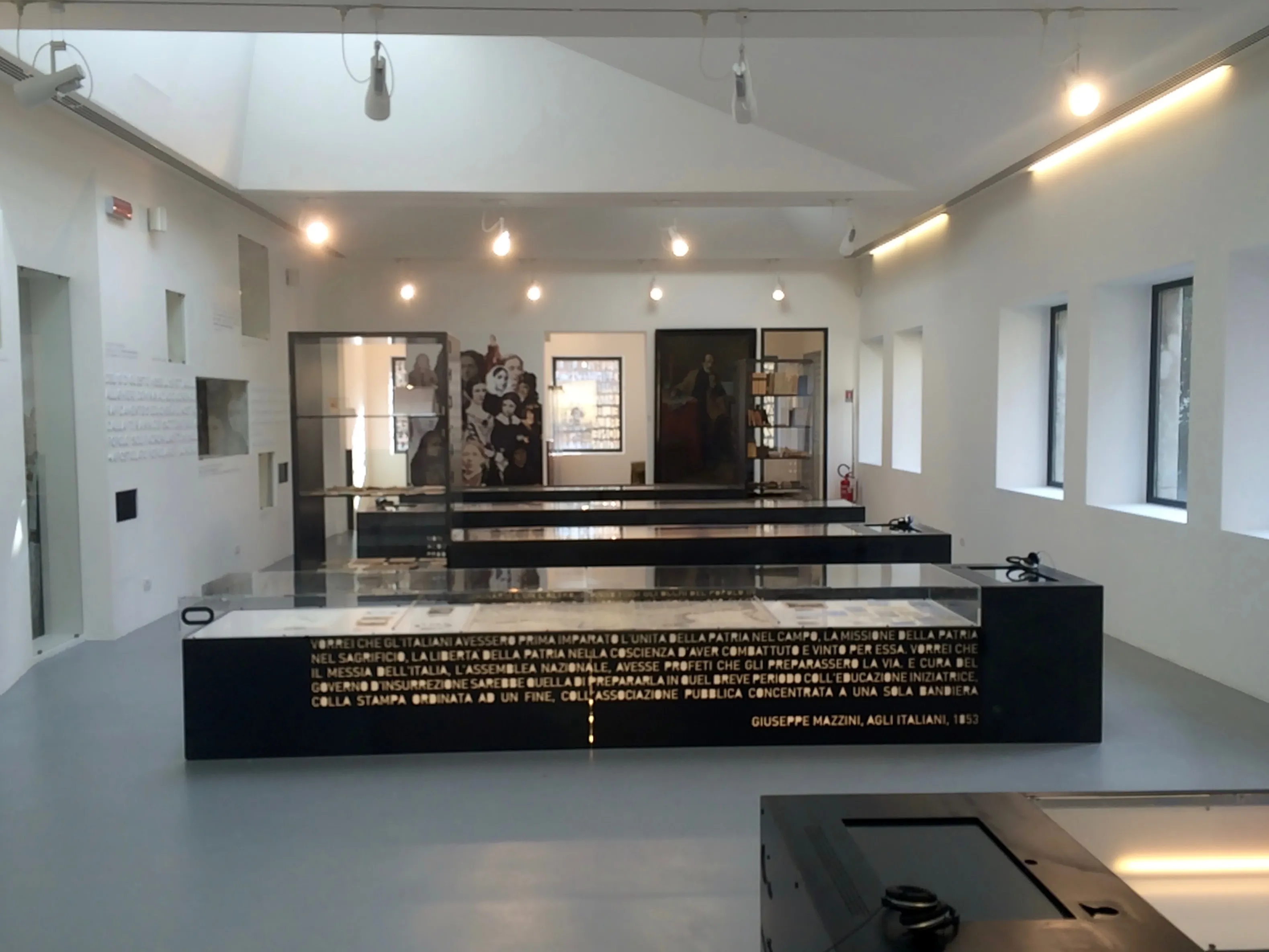 Interieur van het Domus Mazziniana in Pisa.