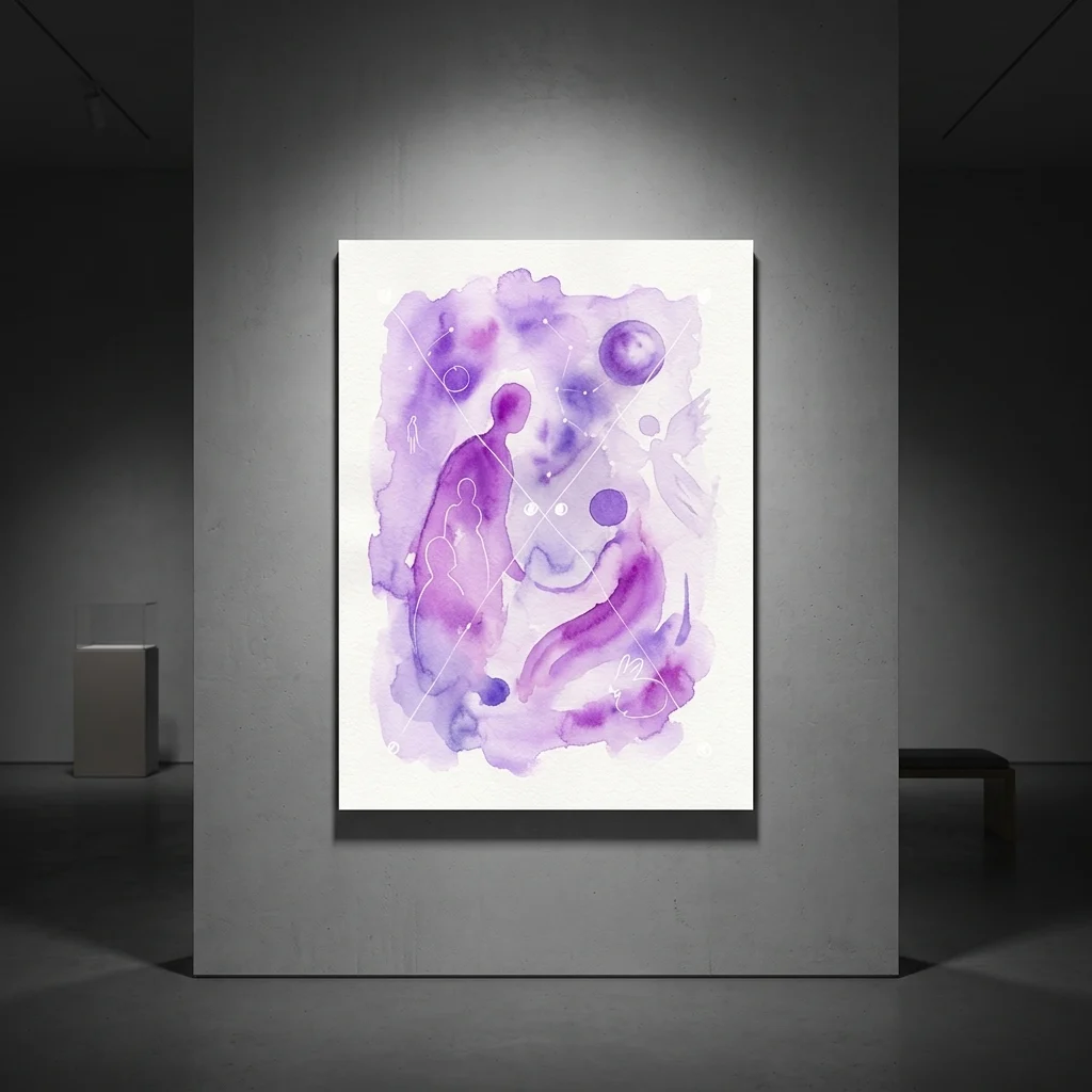 Grafika wystawy David Tibet: Hallucinate, Children w DOX Centre for Contemporary Art
