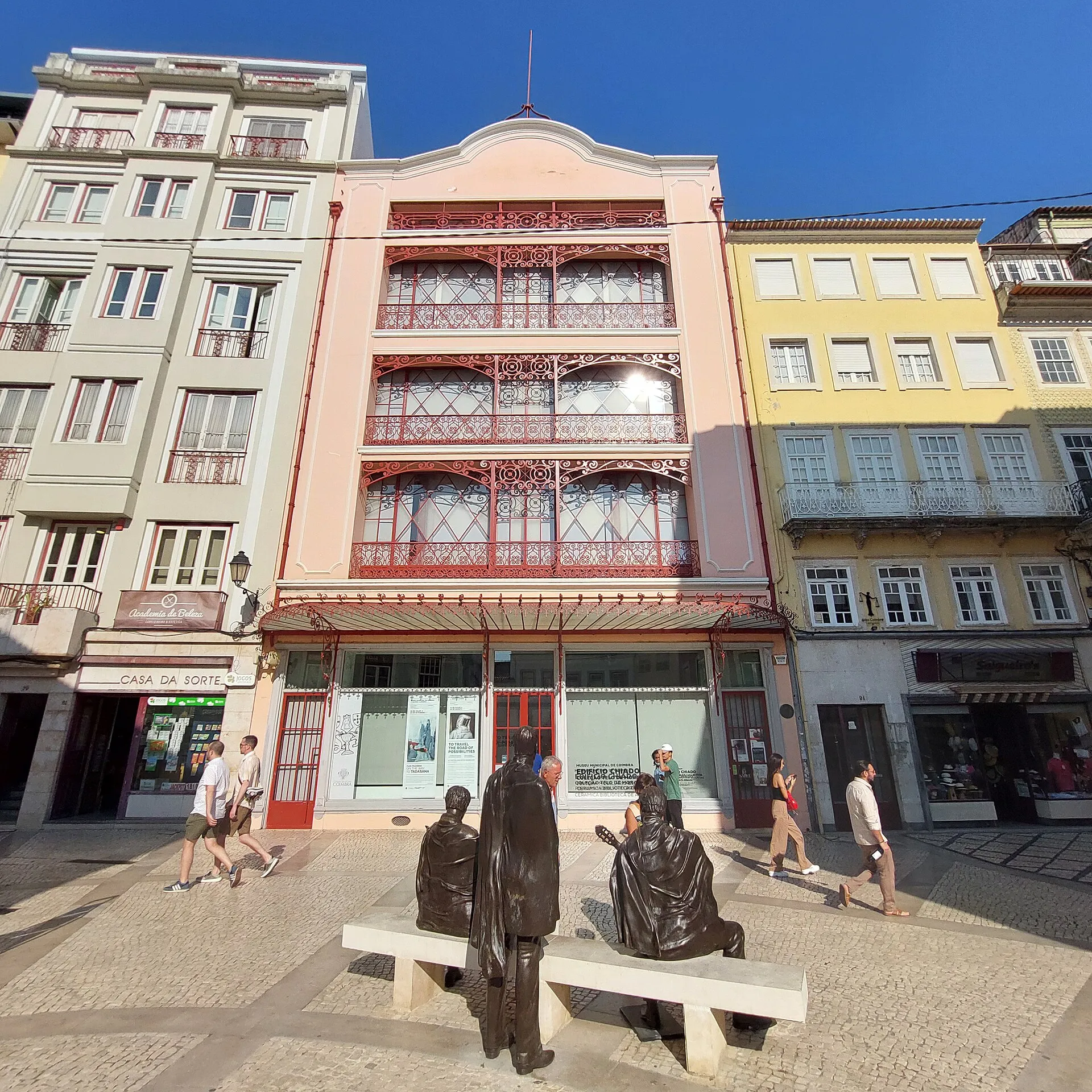 Buitenaanzicht van Edifício Chiado – Telo de Morais Collection in Coimbra.