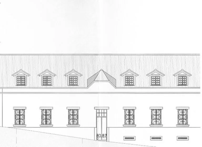 Representative view of Elysio de Moura House-Museum in Coimbra.