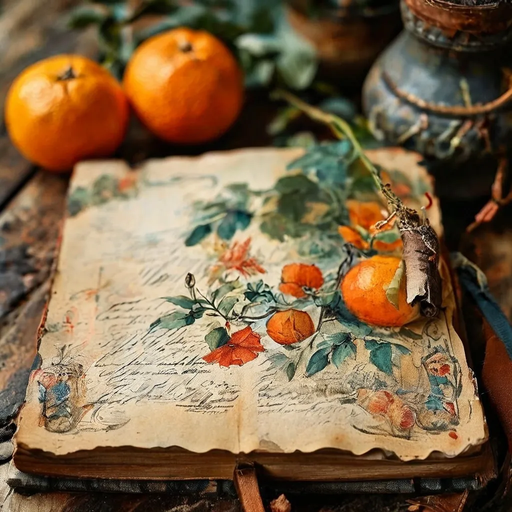 An antique bookplate with faded script and a small illustration, symbolizing the hidden stories within old books at the Embassy of the Free Mind.