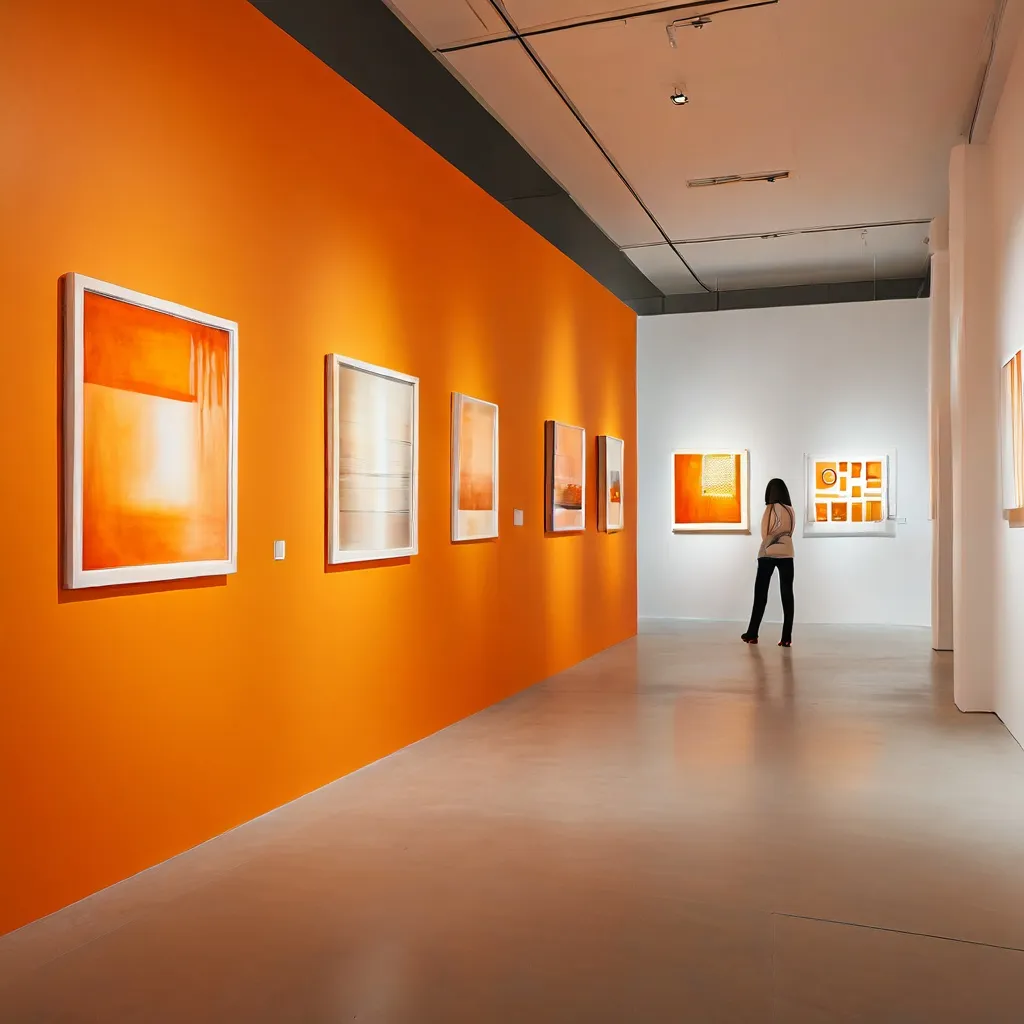 Conceptuele kunstinstallatie in Espacio Marzana met digitale webcodes op witte galeriemuren.