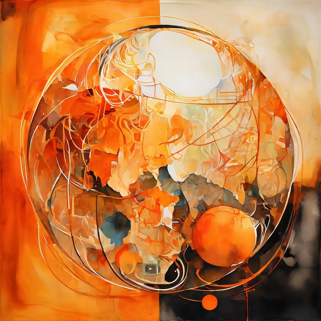 An artistic representation of global linguistic diversity displayed at the Espacio Marzana gallery.