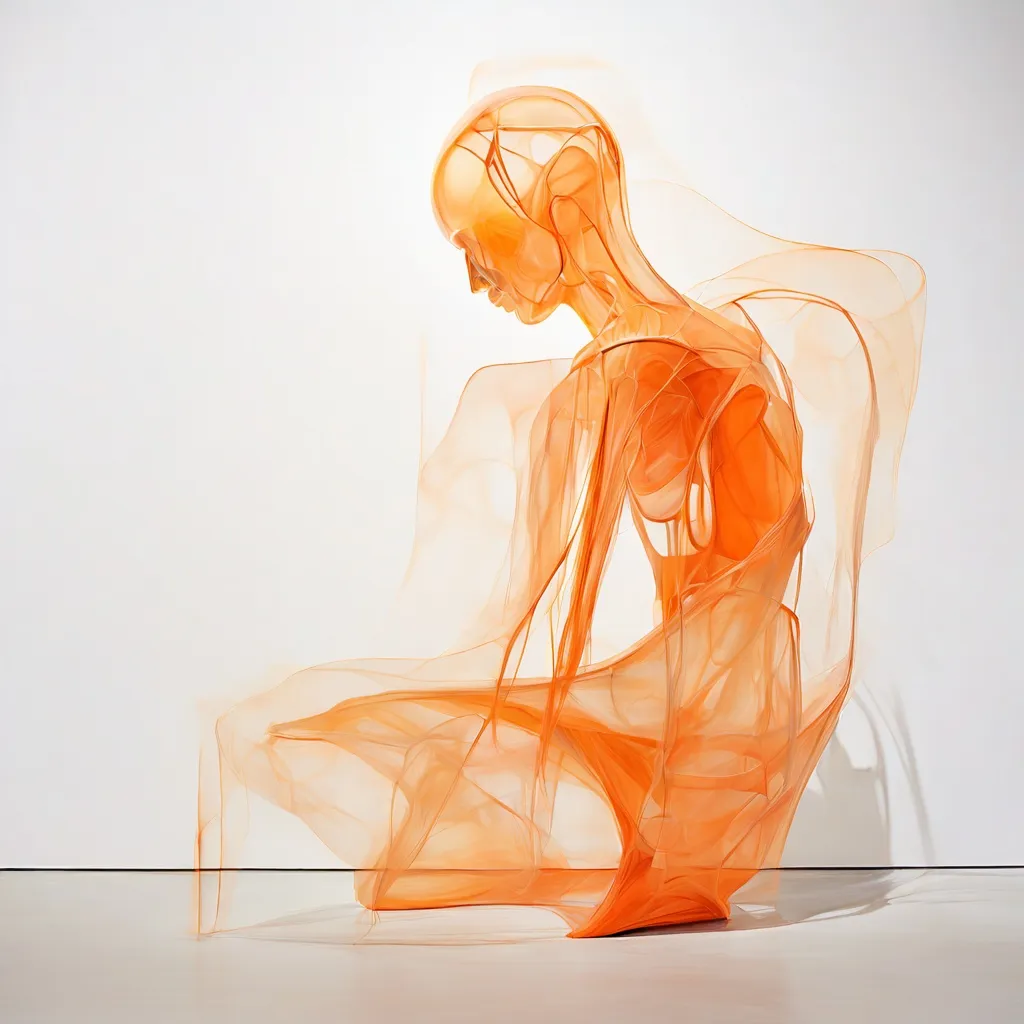 Experimental sculpture and photography work by Naia del Castillo at Espacio Marzana gallery.