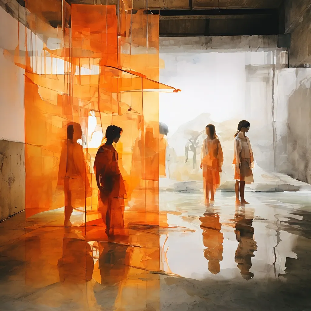 Obra de arte contemporáneo de la exposición Flujos de Naia del Castillo en Espacio Marzana.