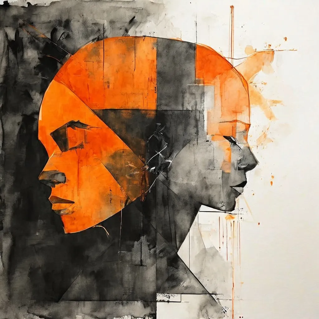 An artistic and conceptual representation of the Propaganda exhibition at Espacio Marzana featuring charcoal drawing elements.
