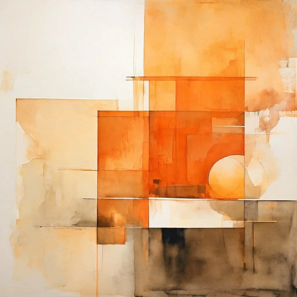 Abstracte artistieke installatie bij Espacio Marzana die het thema van de Spin-offs tentoonstelling vertegenwoordigt.