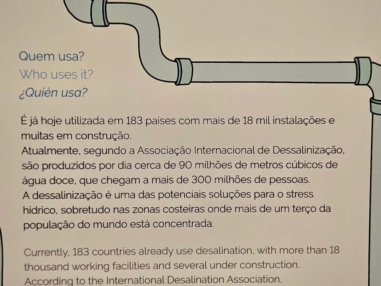 Vista representativa del Exploratório – Coimbra Science Centre en Coímbra.